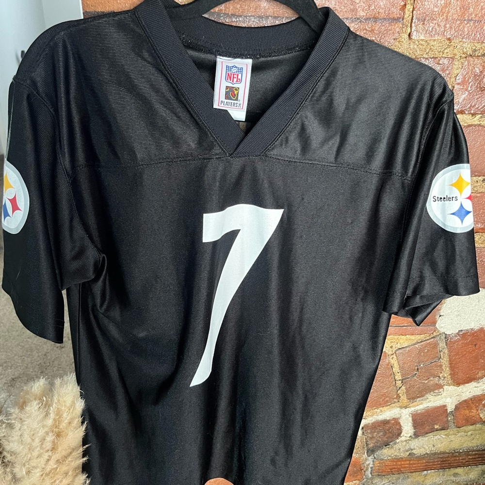 NFL Steelers Black Roethlisberger Jersey